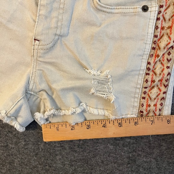 Vintage Y2K Mudd Low Rise Micro Mini Booty Shorts Bundle Lot of 2 Denim Jrs Sz 7 - Picture 7 of 16